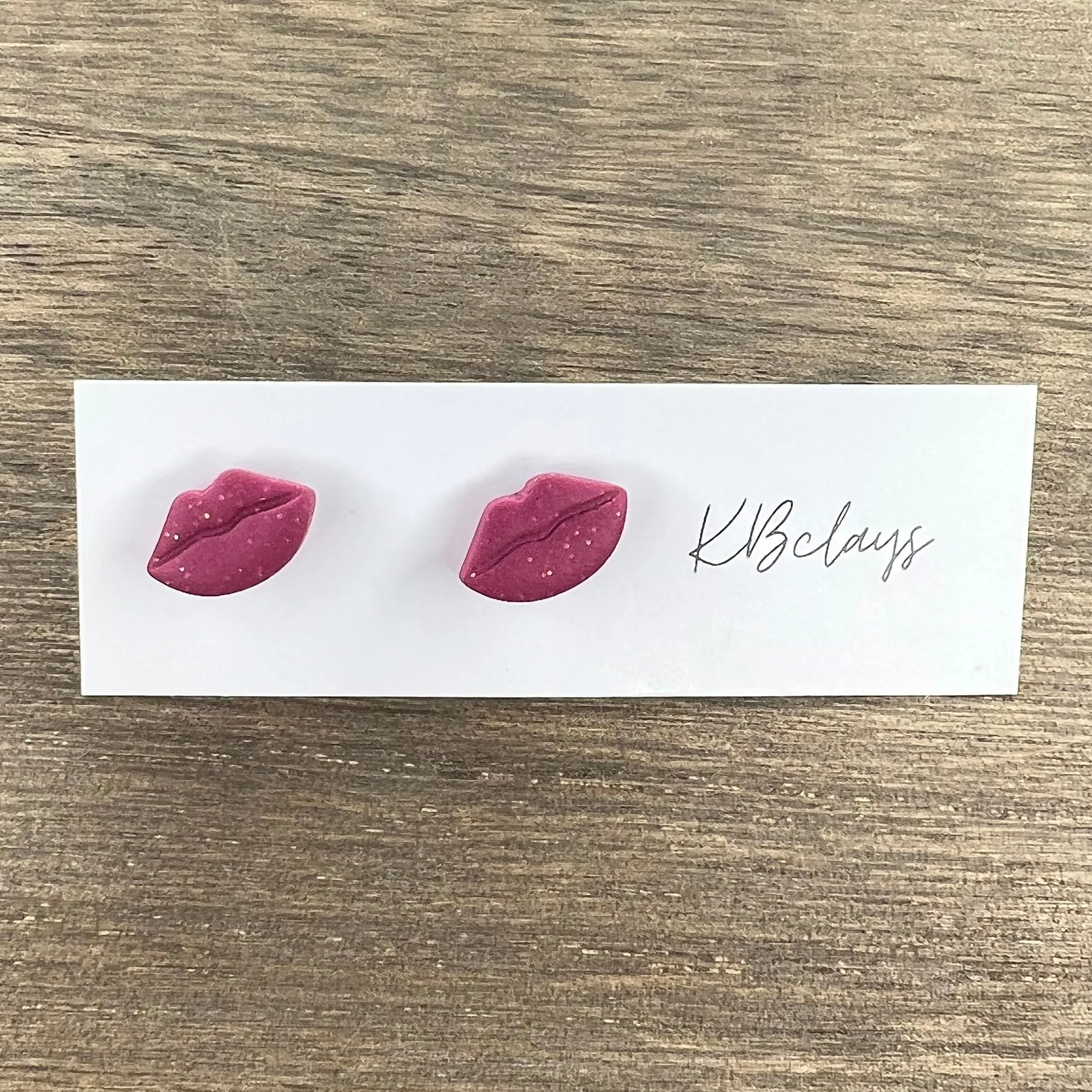 Pucker Up Earrings - 4 color options
