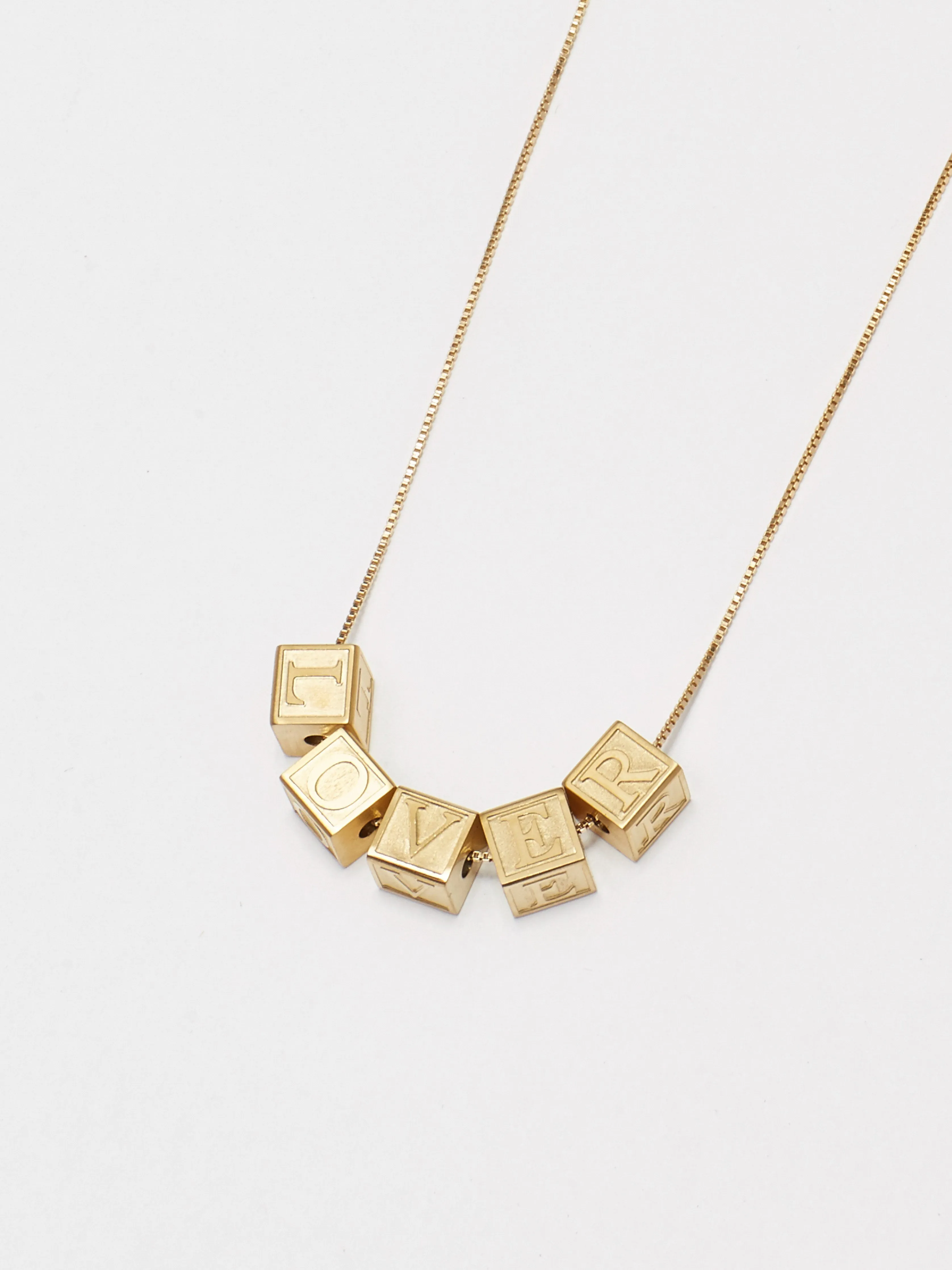 "W" Letter Block