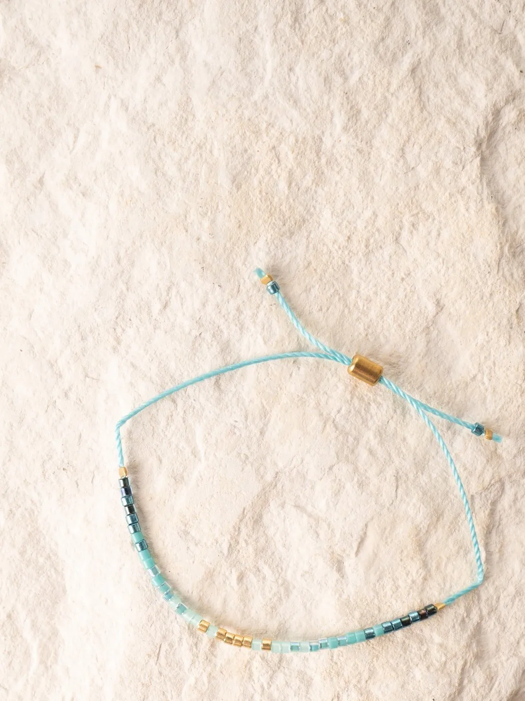 Radiant Aqua Intention Bracelet