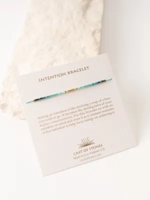Radiant Aqua Intention Bracelet