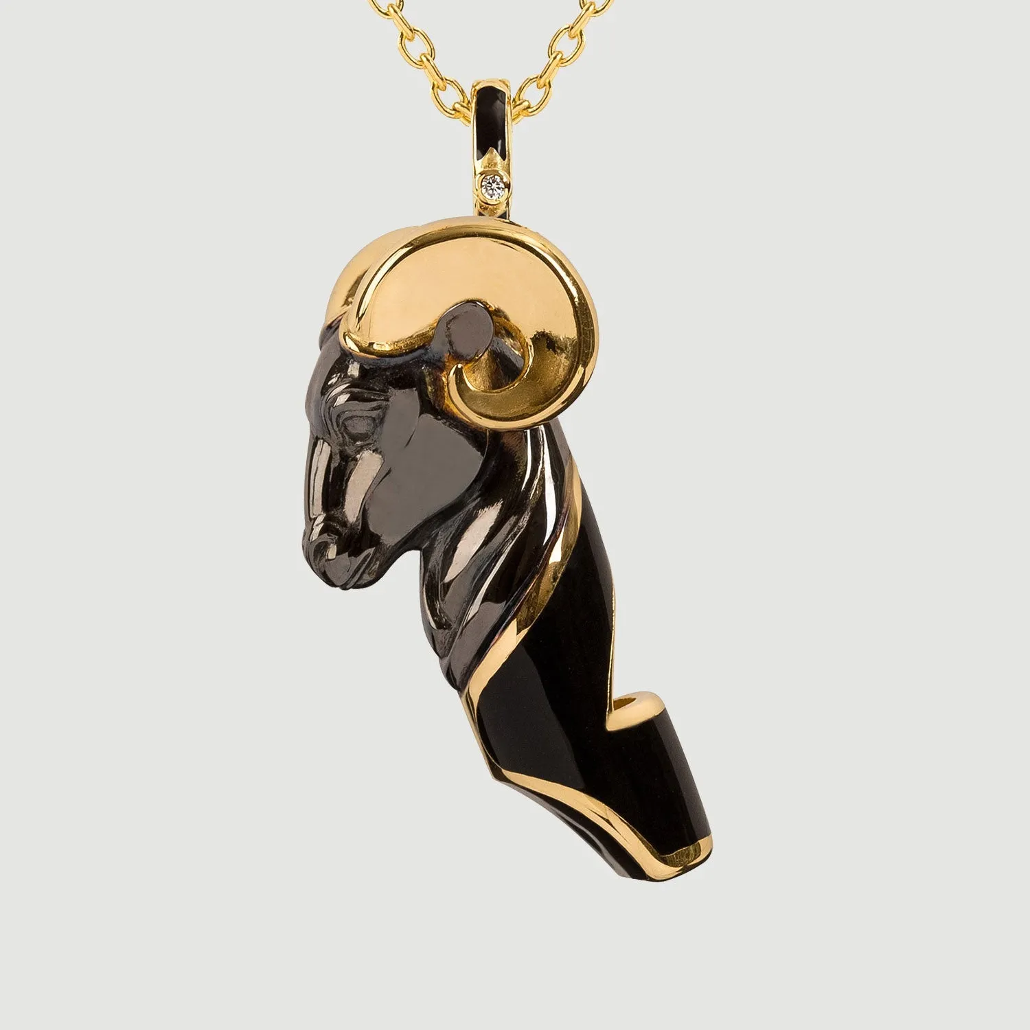 Ram Whistle Necklace