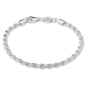 Rope Bracelet, Sterling Silver (3.5mm)
