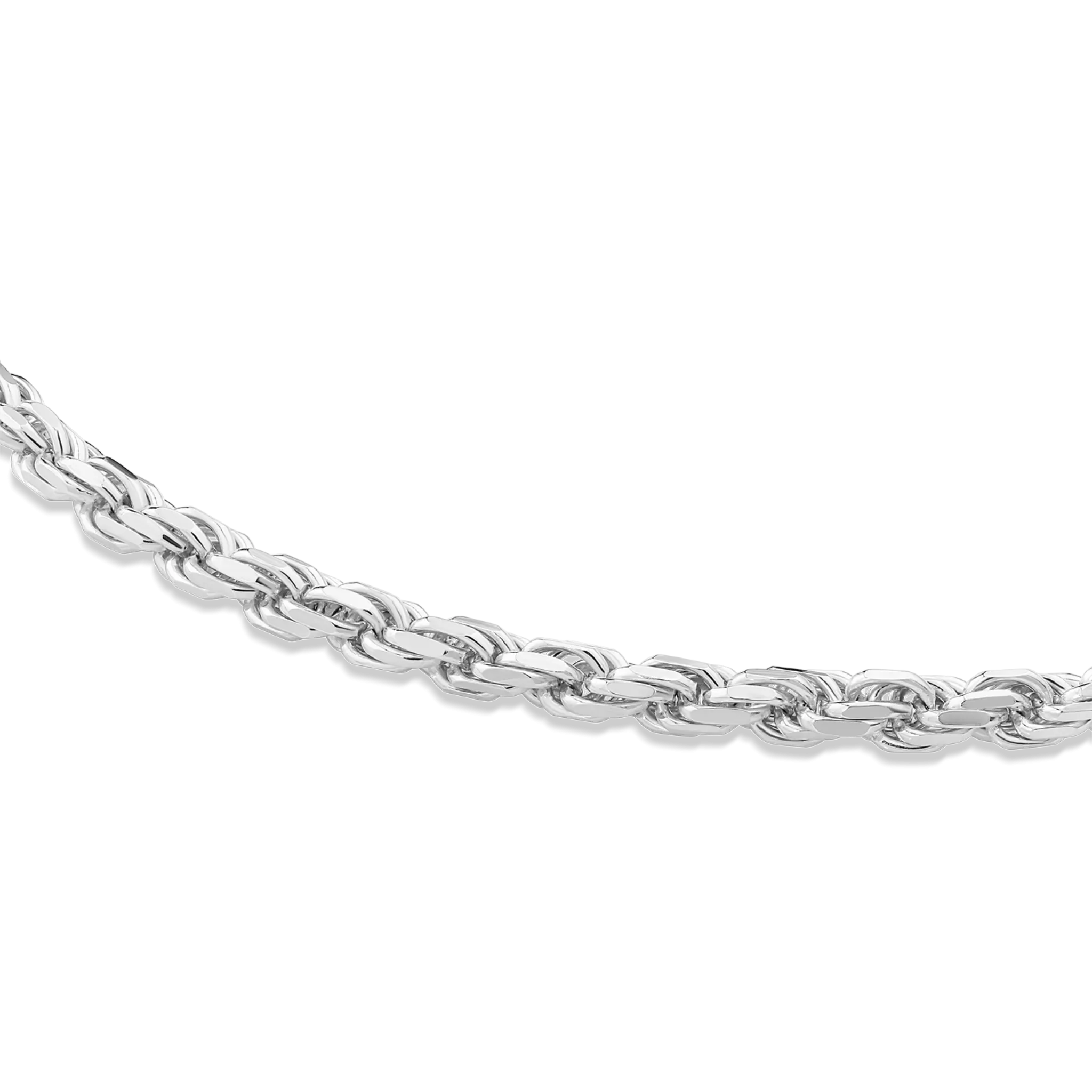 Rope Bracelet, Sterling Silver (3.5mm)