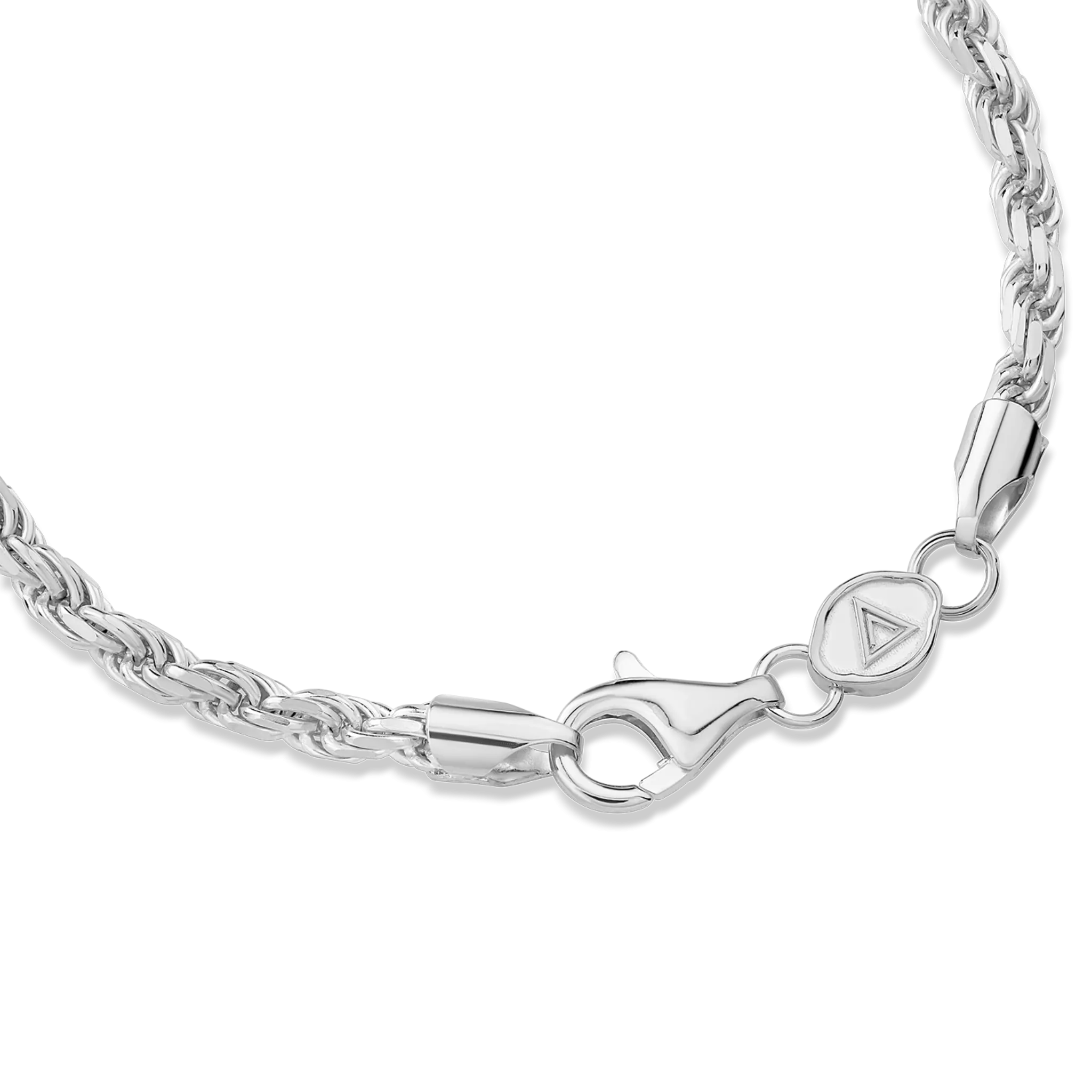 Rope Bracelet, Sterling Silver (3.5mm)