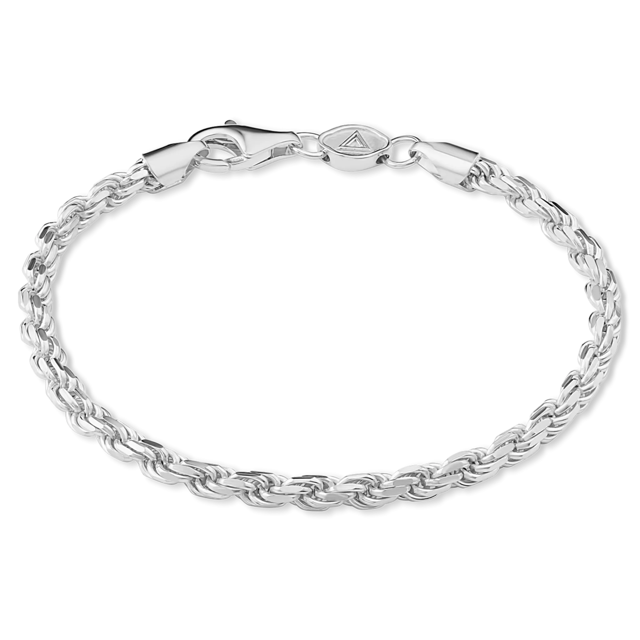 Rope Bracelet, Sterling Silver (3.5mm)