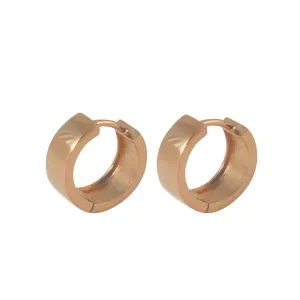 Rosy Everyday "Huggie" Mini Hoop Earrings