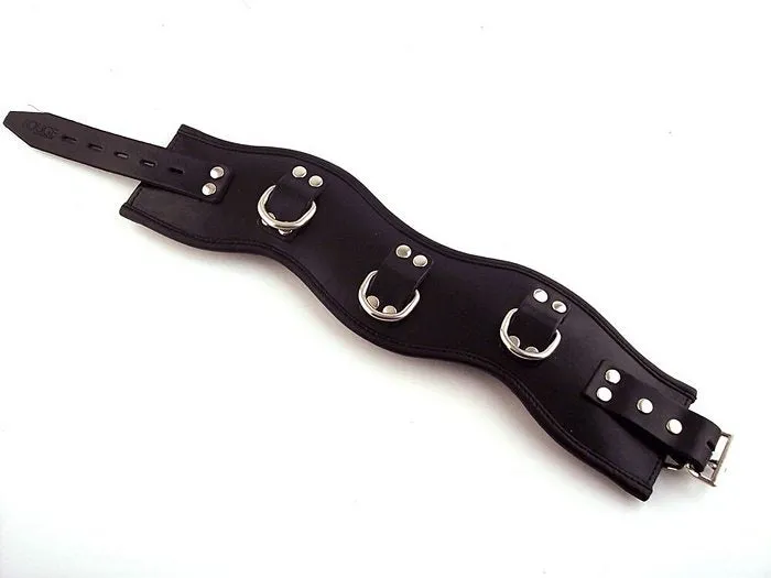 Rouge Garments Black Thick Padded Posture Adjustable Collar