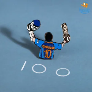 Sachin Tendulkar Lapel Pin