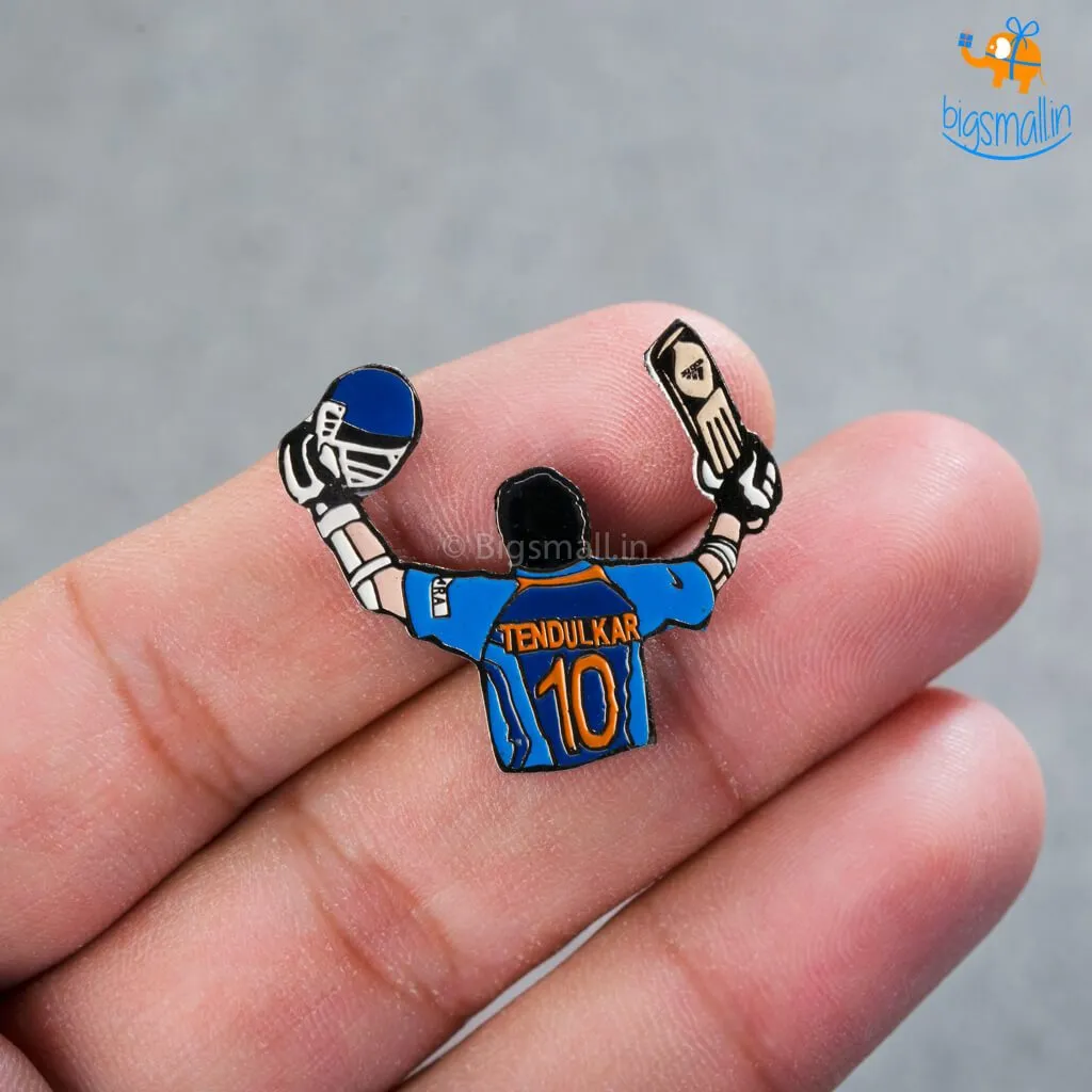 Sachin Tendulkar Lapel Pin