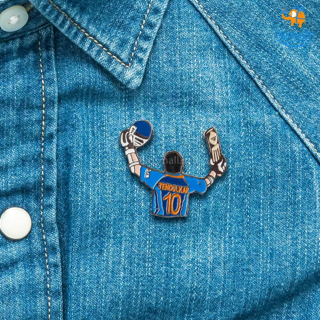 Sachin Tendulkar Lapel Pin