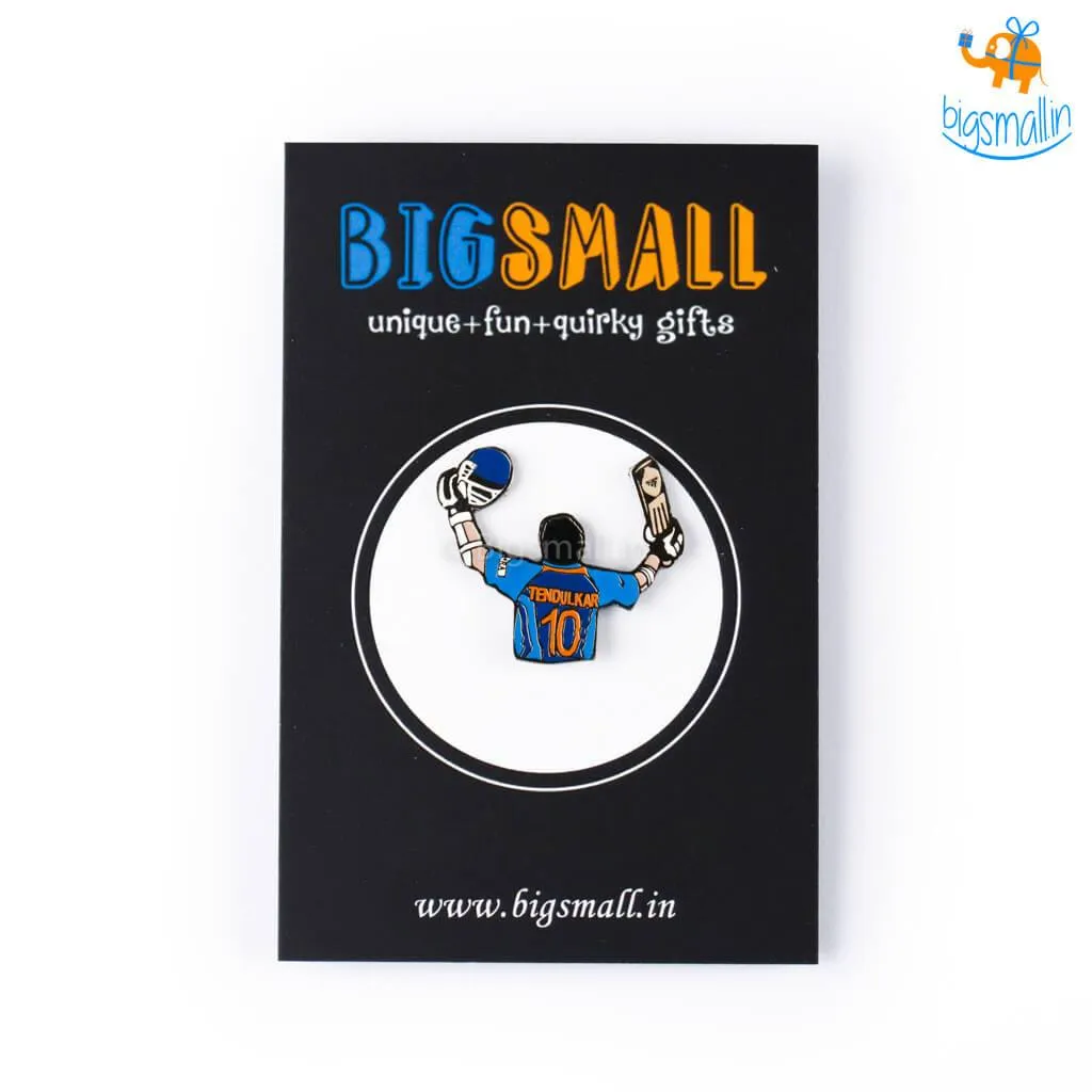 Sachin Tendulkar Lapel Pin