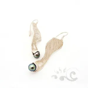 Samara Maple Fruit Handmade Silver Earrings