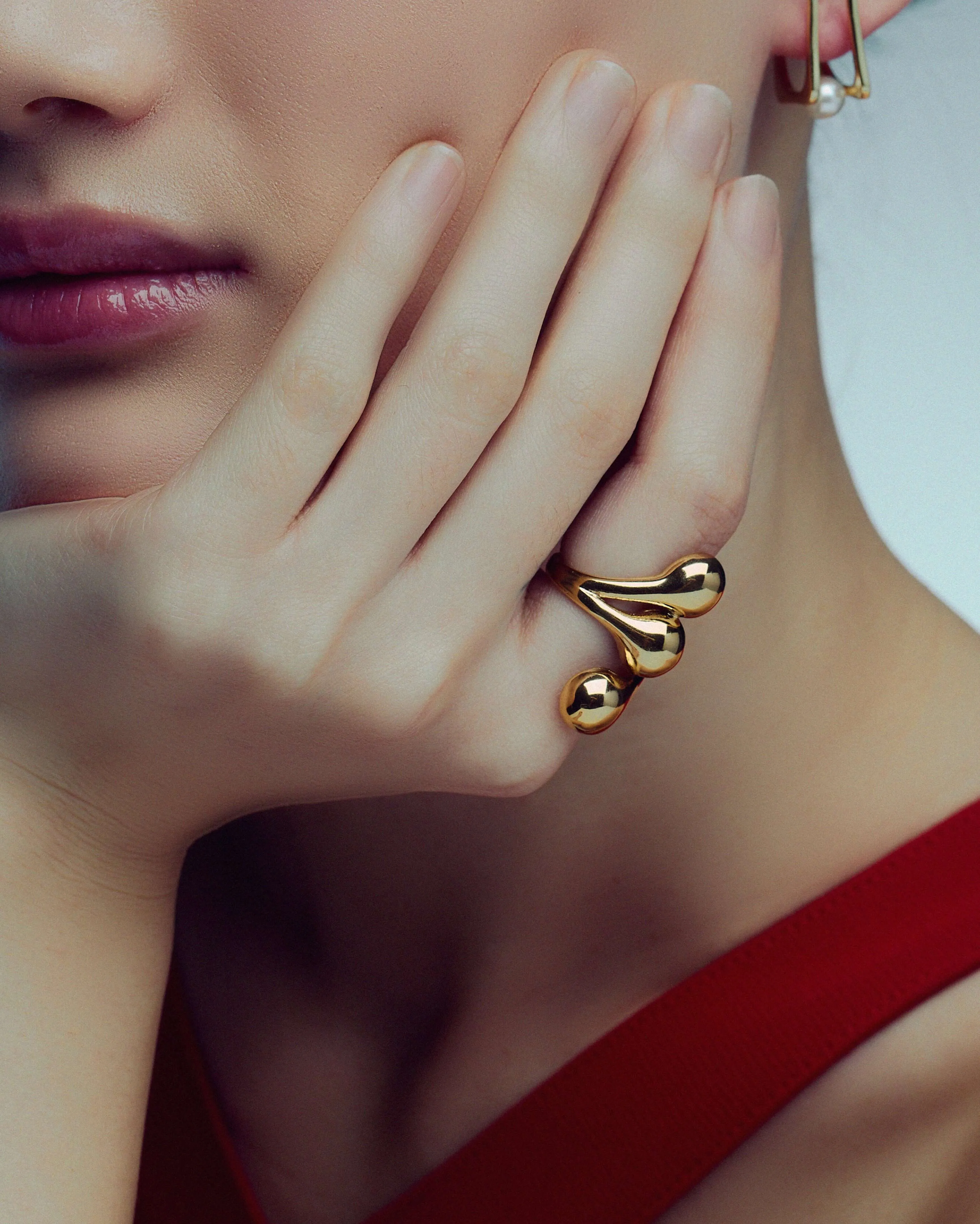 Sculpted Wrap Ring