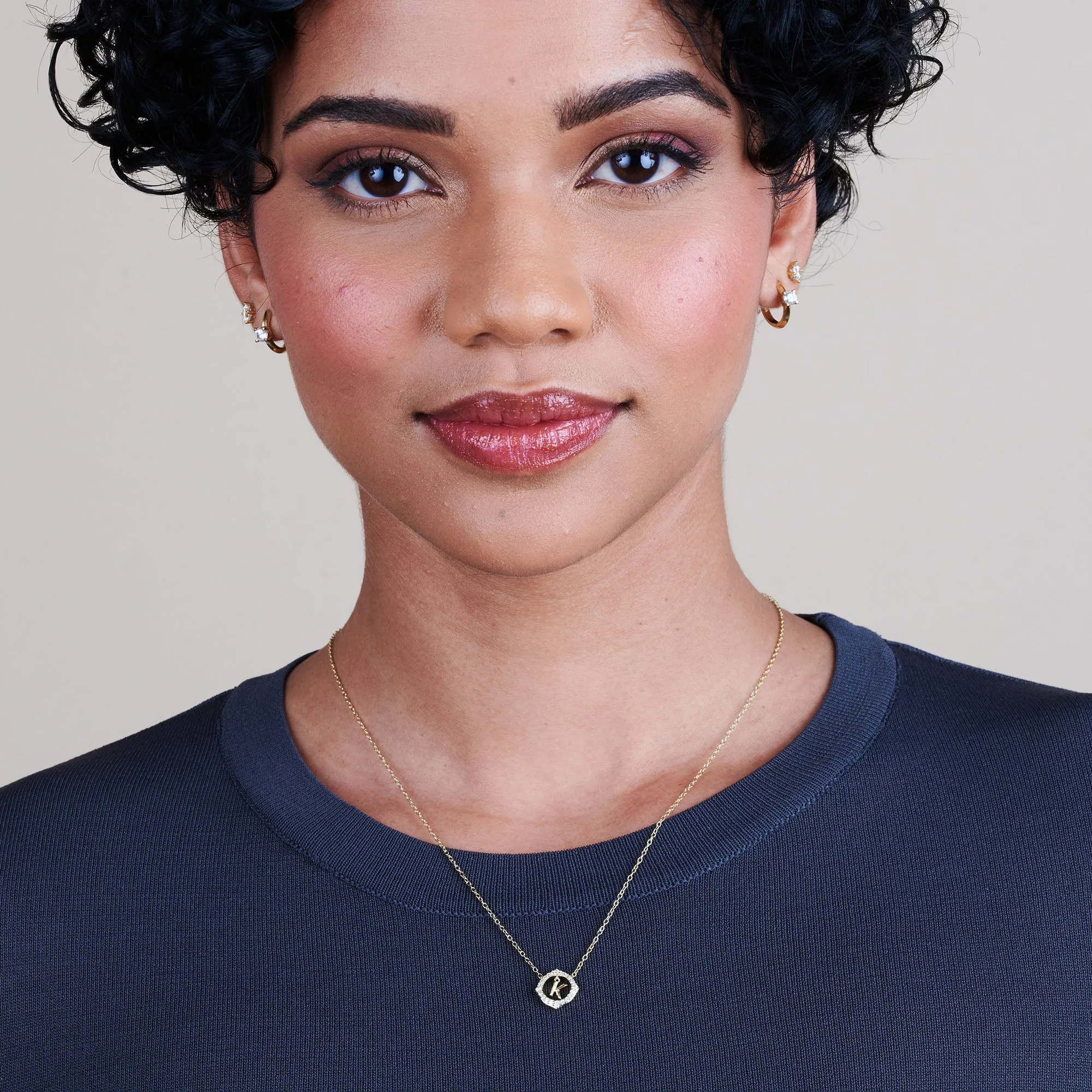 Signature Letter K Necklace