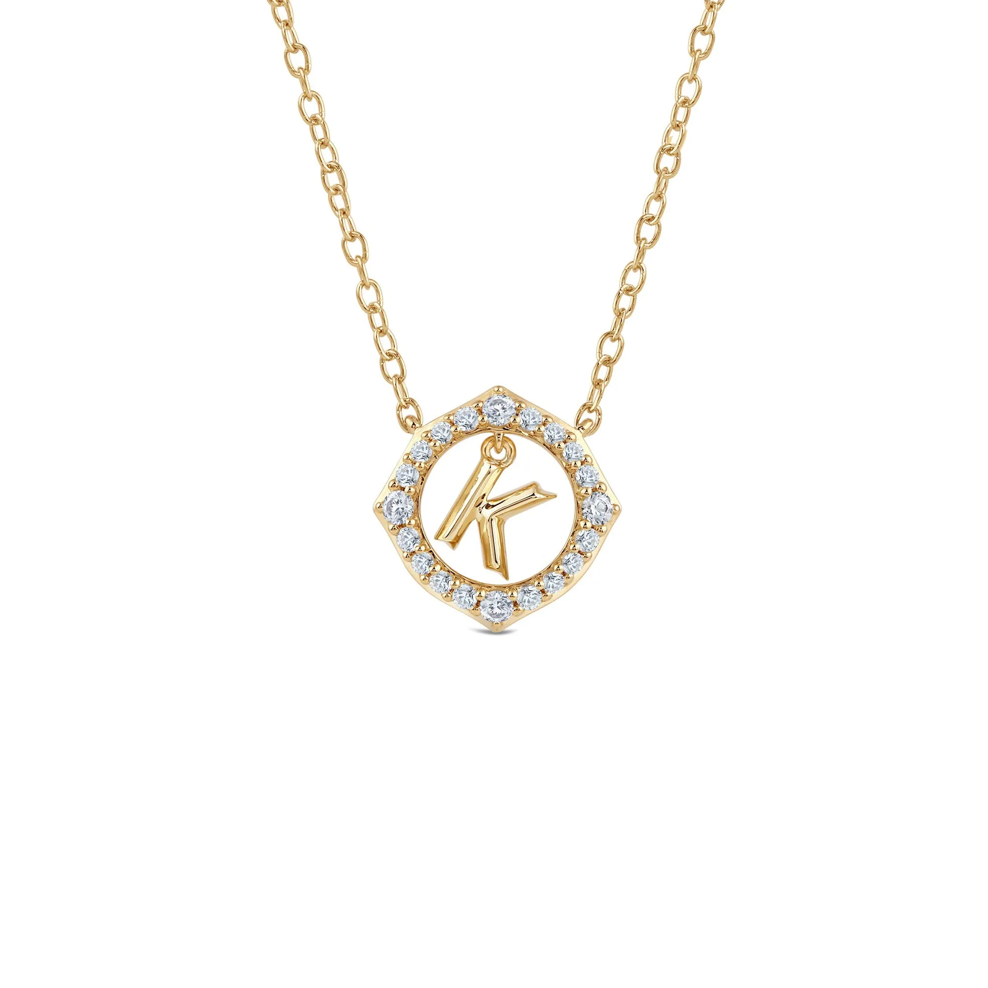 Signature Letter K Necklace