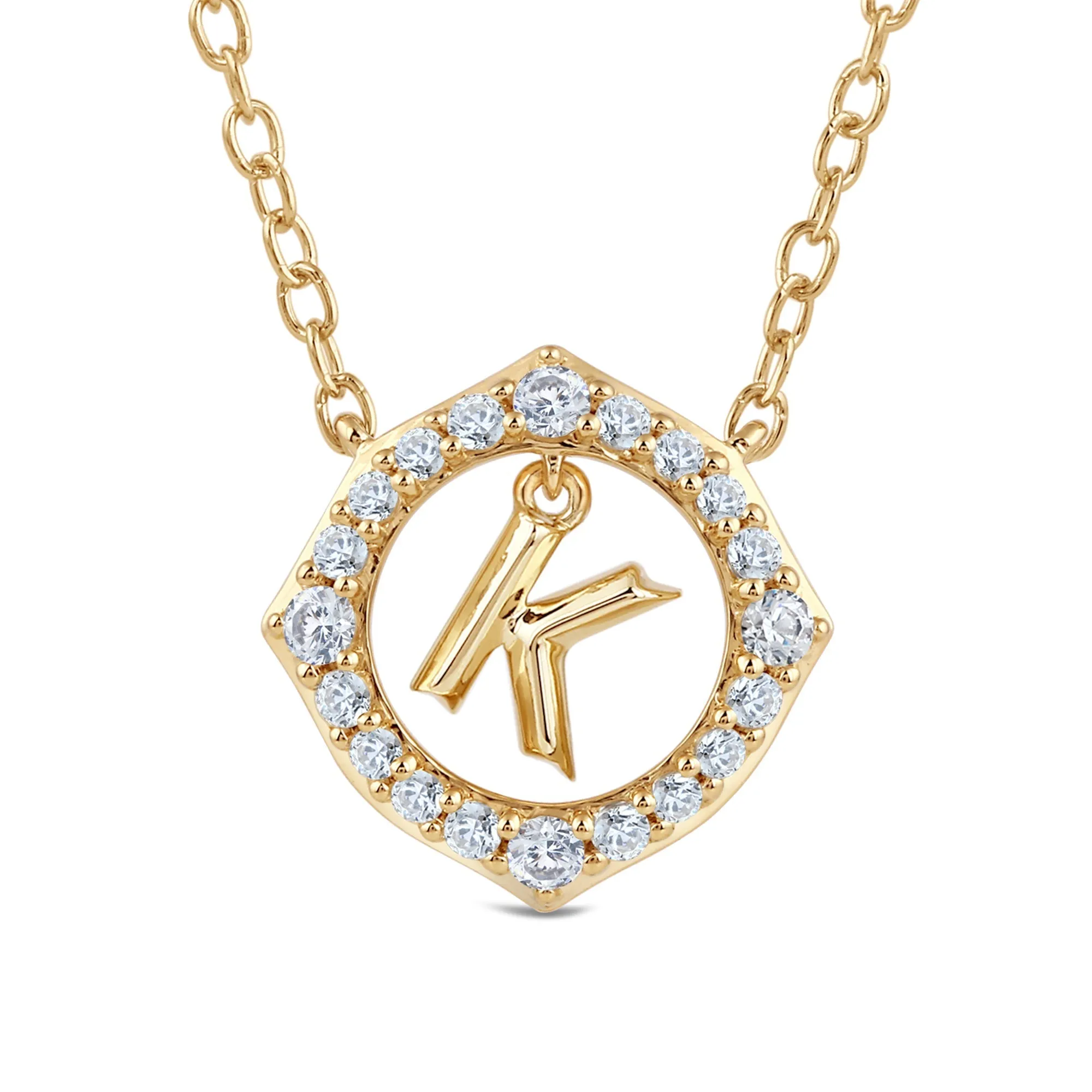 Signature Letter K Necklace