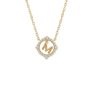 Signature Letter M Necklace