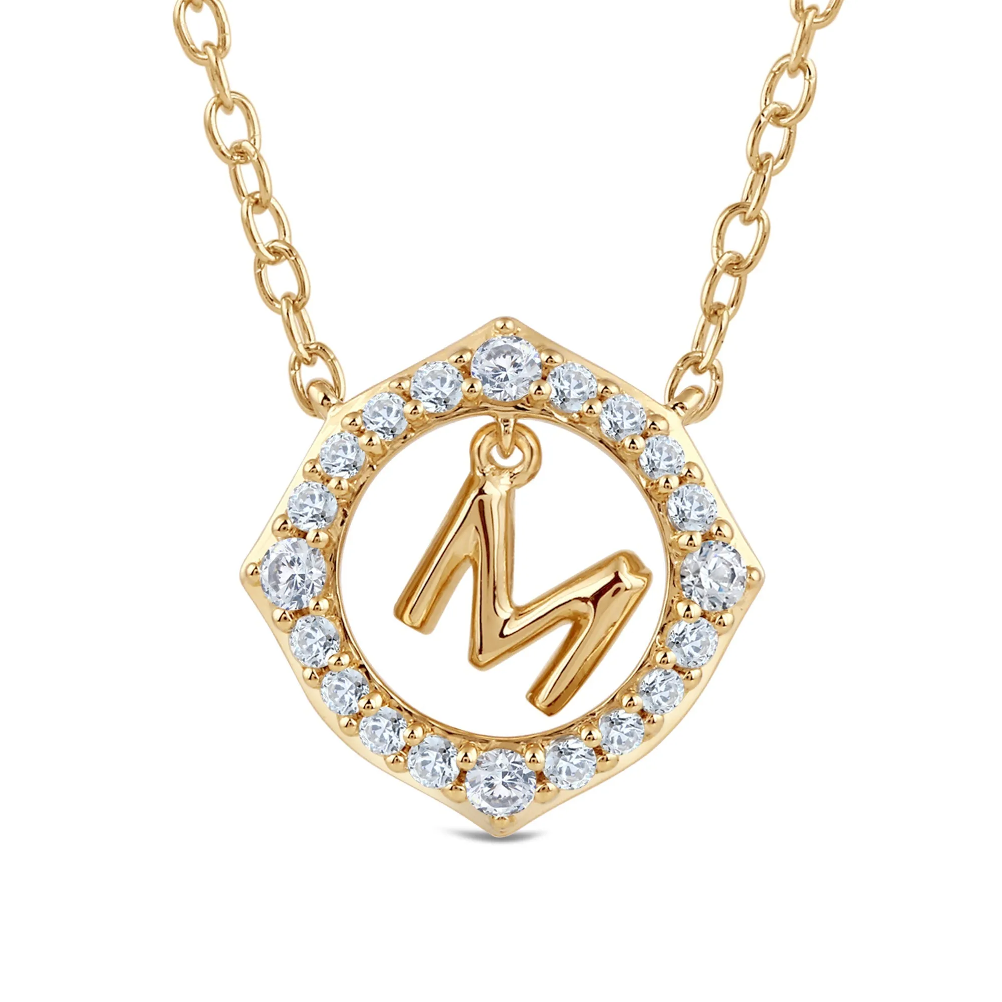 Signature Letter M Necklace