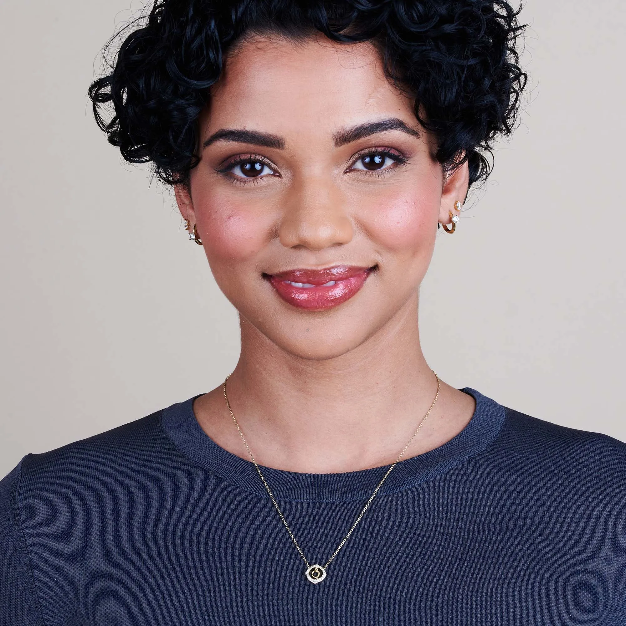 Signature Letter Q Necklace