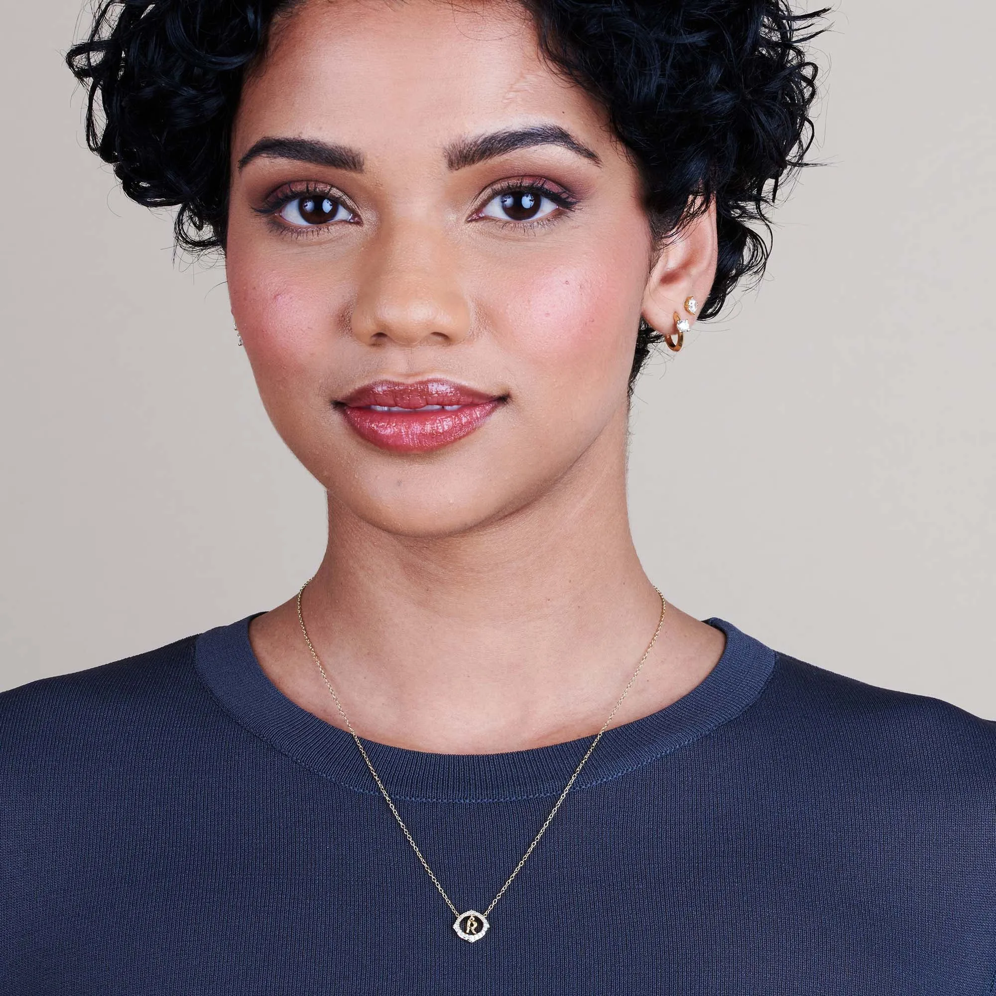 Signature Letter R Necklace