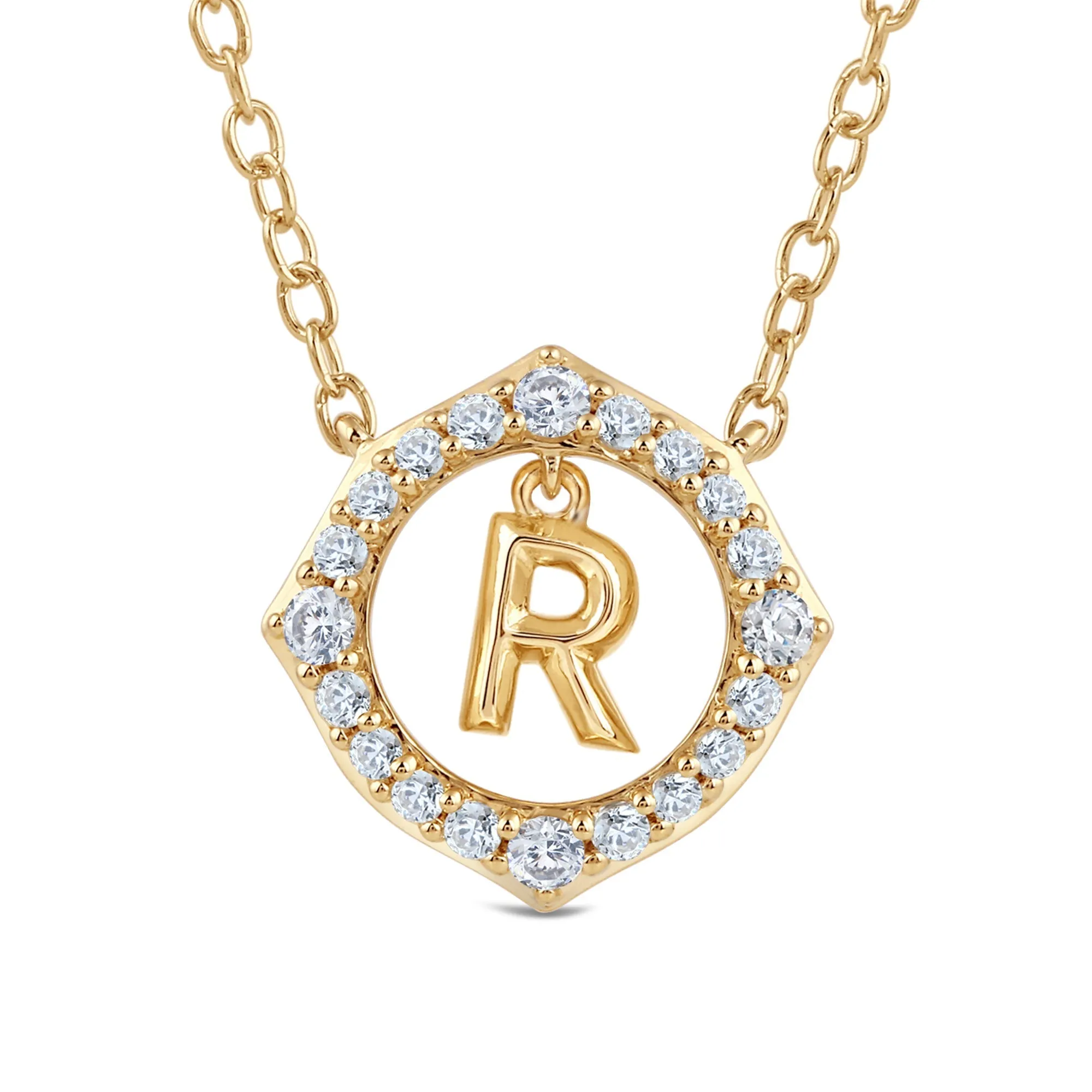 Signature Letter R Necklace