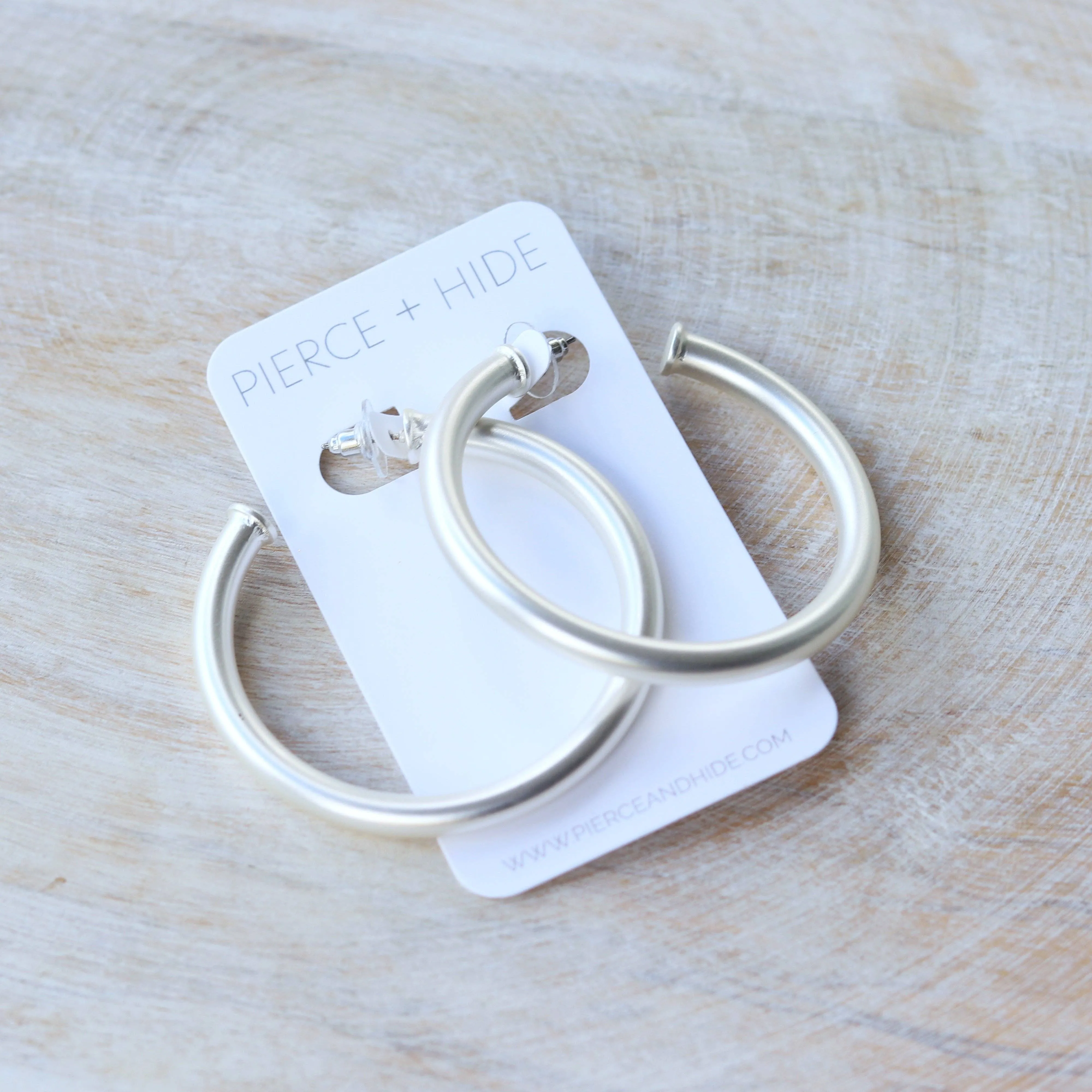 Silver Everyday Hoop