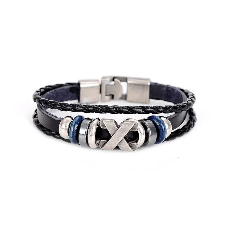 Silver Plated Metal Bracelets Men Scorpion Charms Men Bracelets Punk Man Bracelets & Bangles Wristband Pulsera HombreJewelry