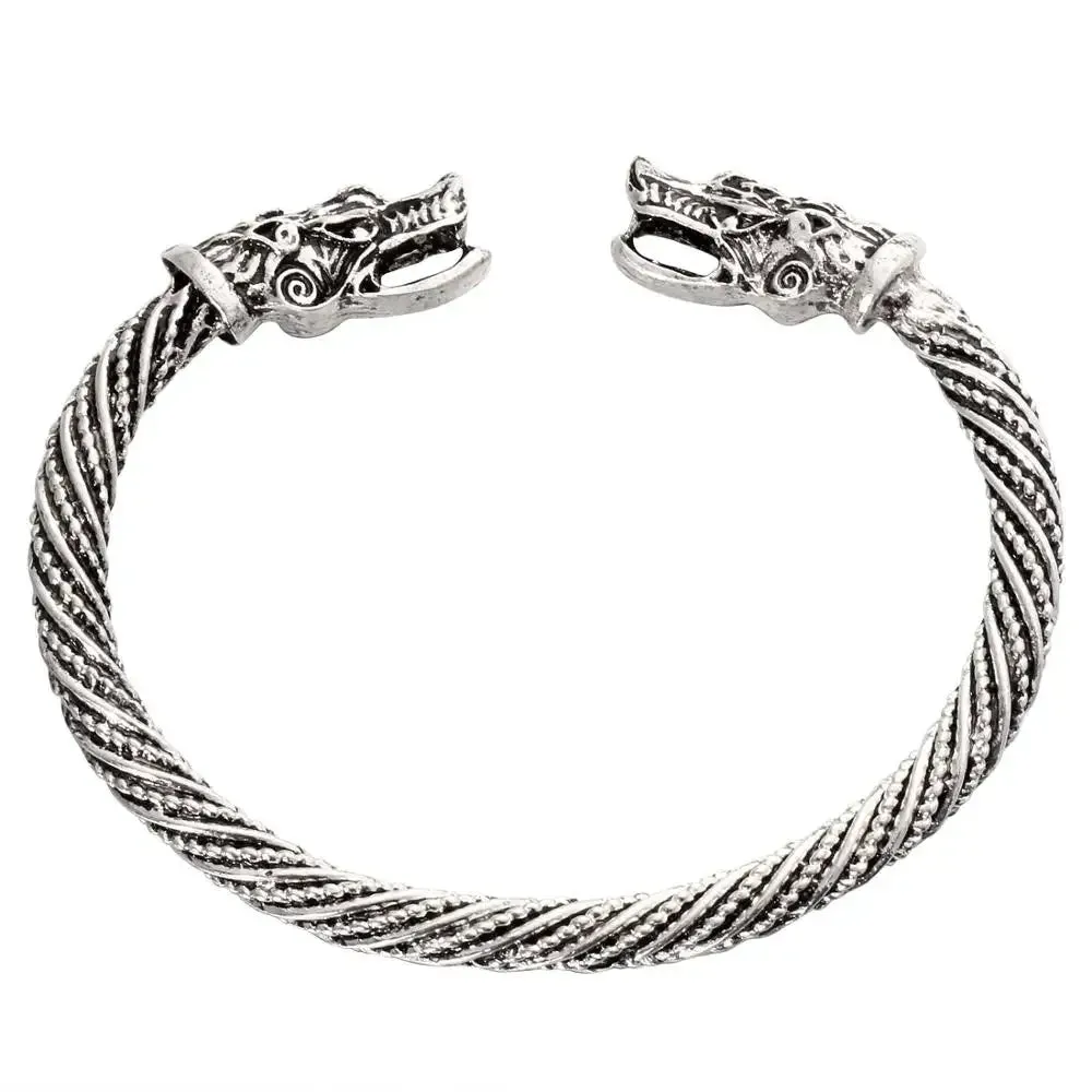 Silver Plated Metal Bracelets Men Scorpion Charms Men Bracelets Punk Man Bracelets & Bangles Wristband Pulsera HombreJewelry