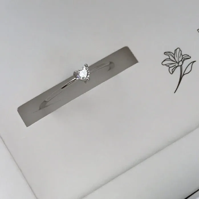 Simply Elegant Heart Ring - Purity Ring Kit