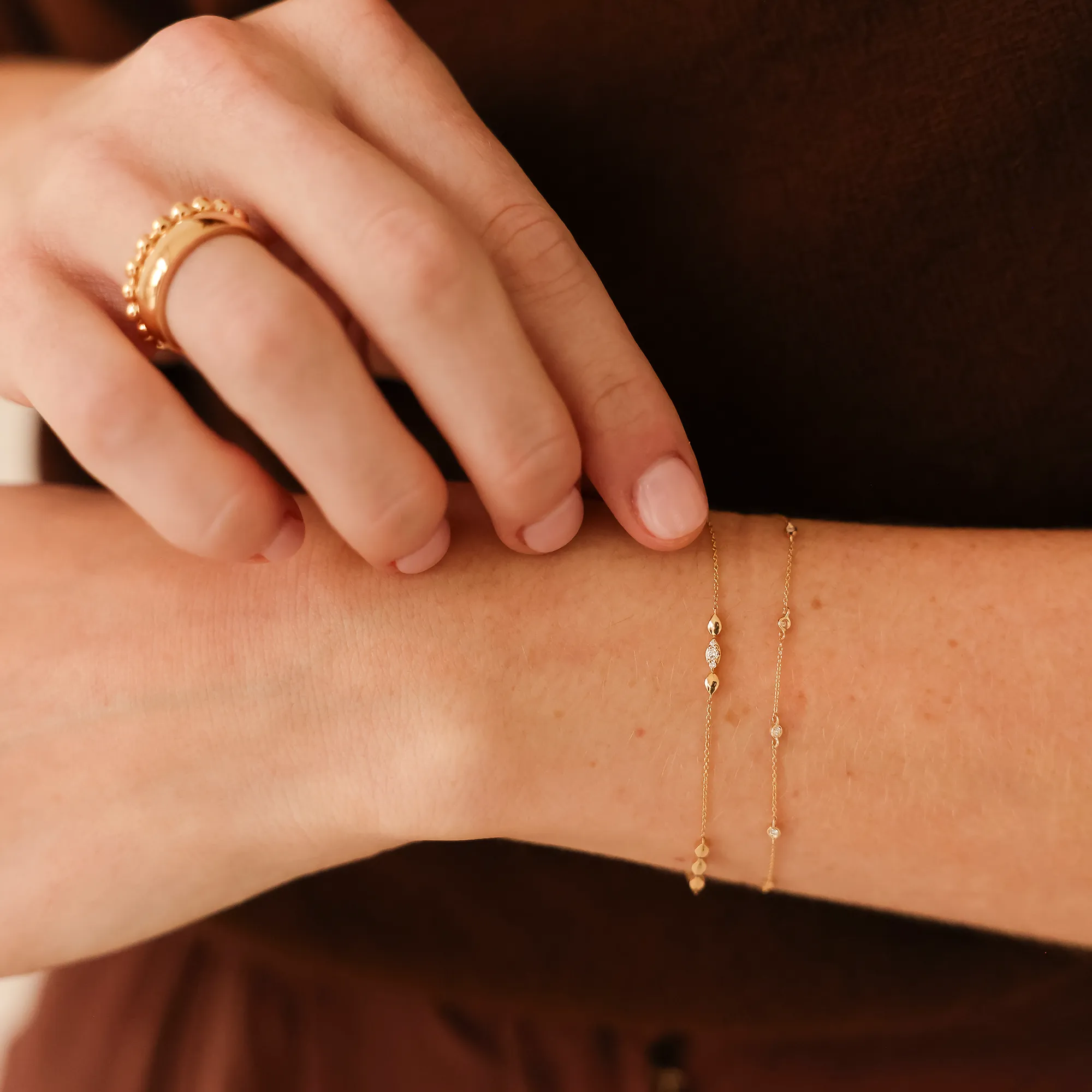 Sophia Ryan Marquise Trio Station Bracelet