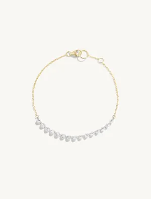 Sophie Ratner Petite Pierced Tennis Bracelet