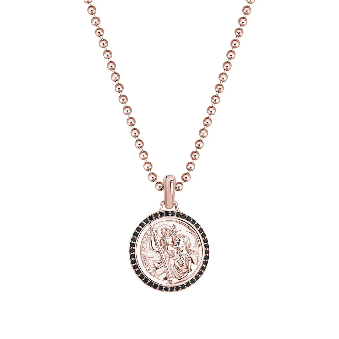 St. Christopher Pendant in Gold
