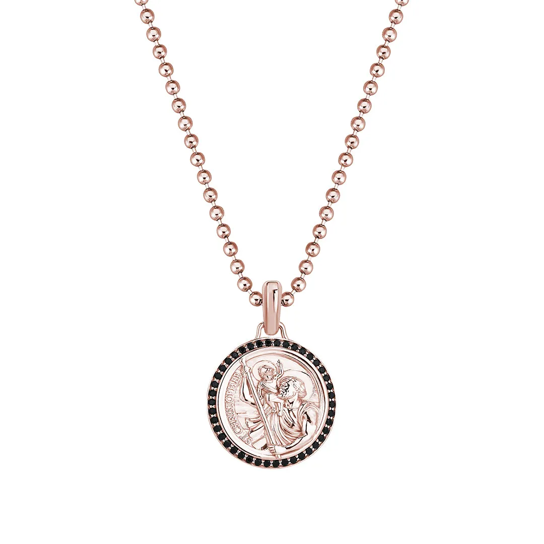 St. Christopher Pendant in Gold