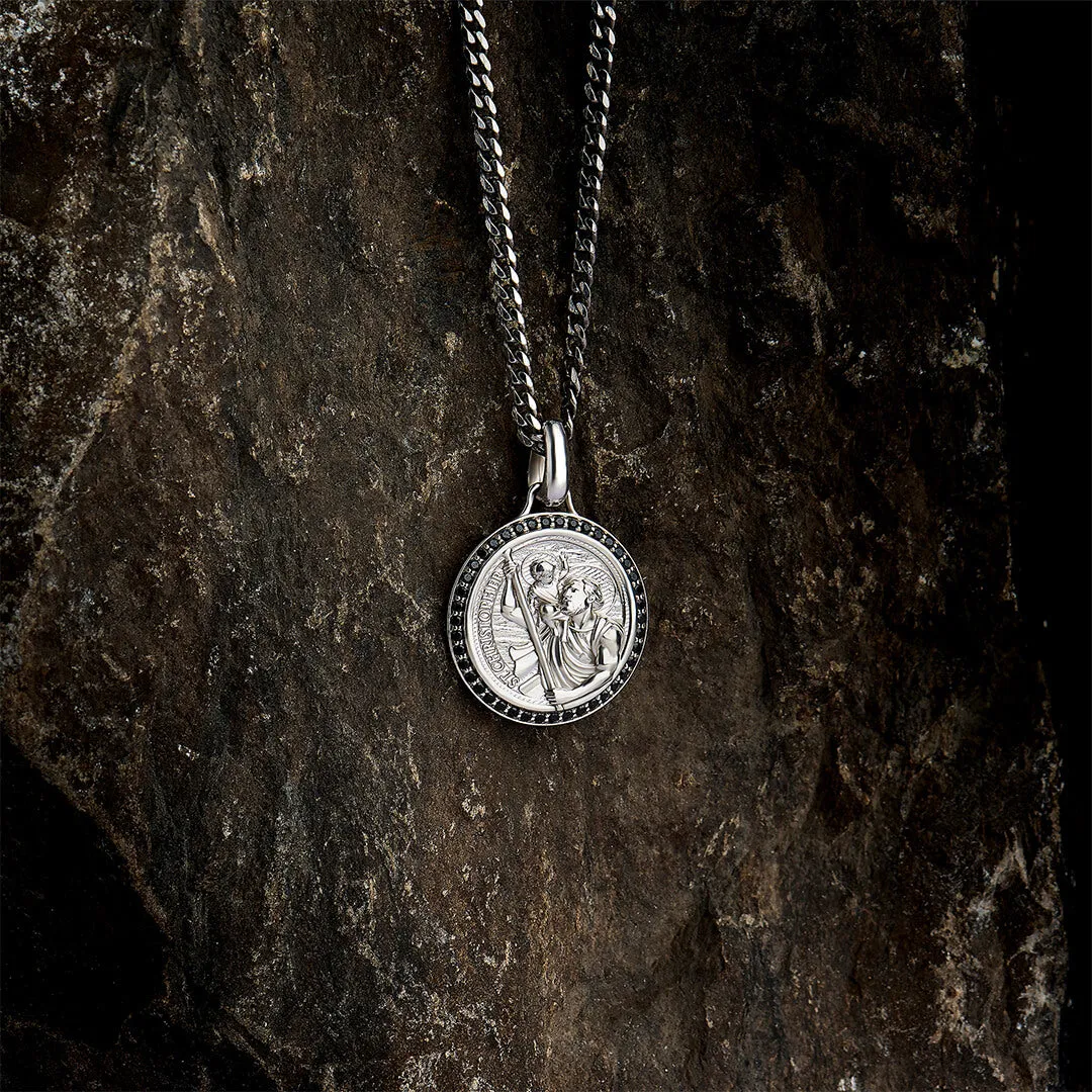 St. Christopher Pendant in Gold