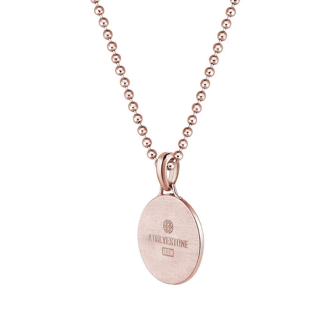St. Christopher Pendant in Gold