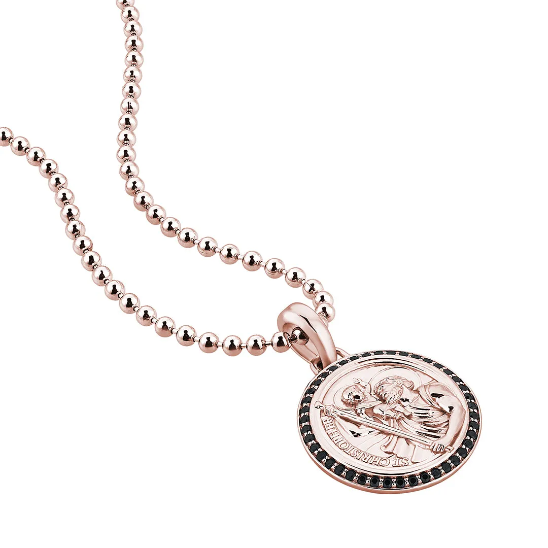St. Christopher Pendant in Gold