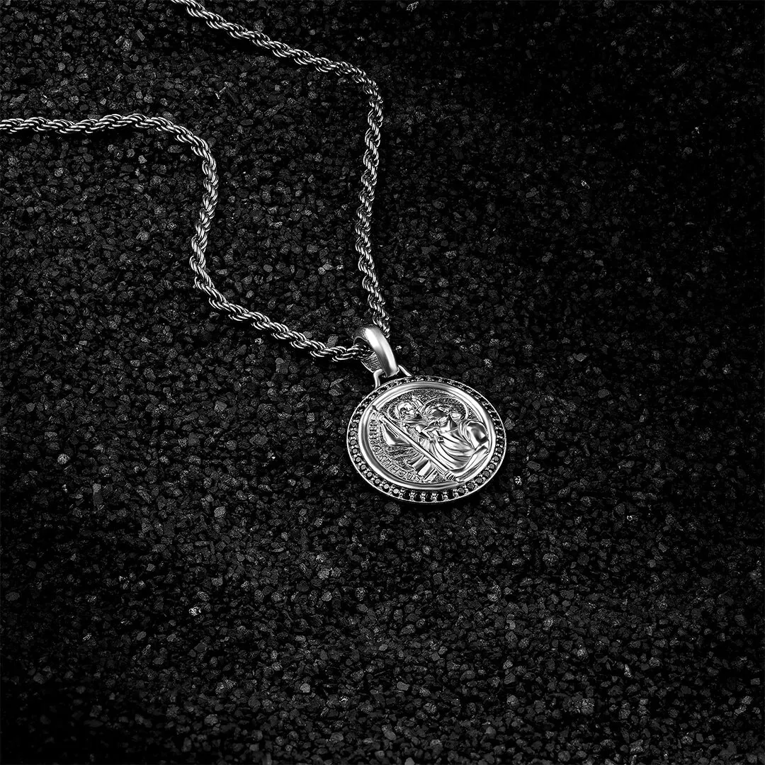 St. Christopher Pendant in Gold