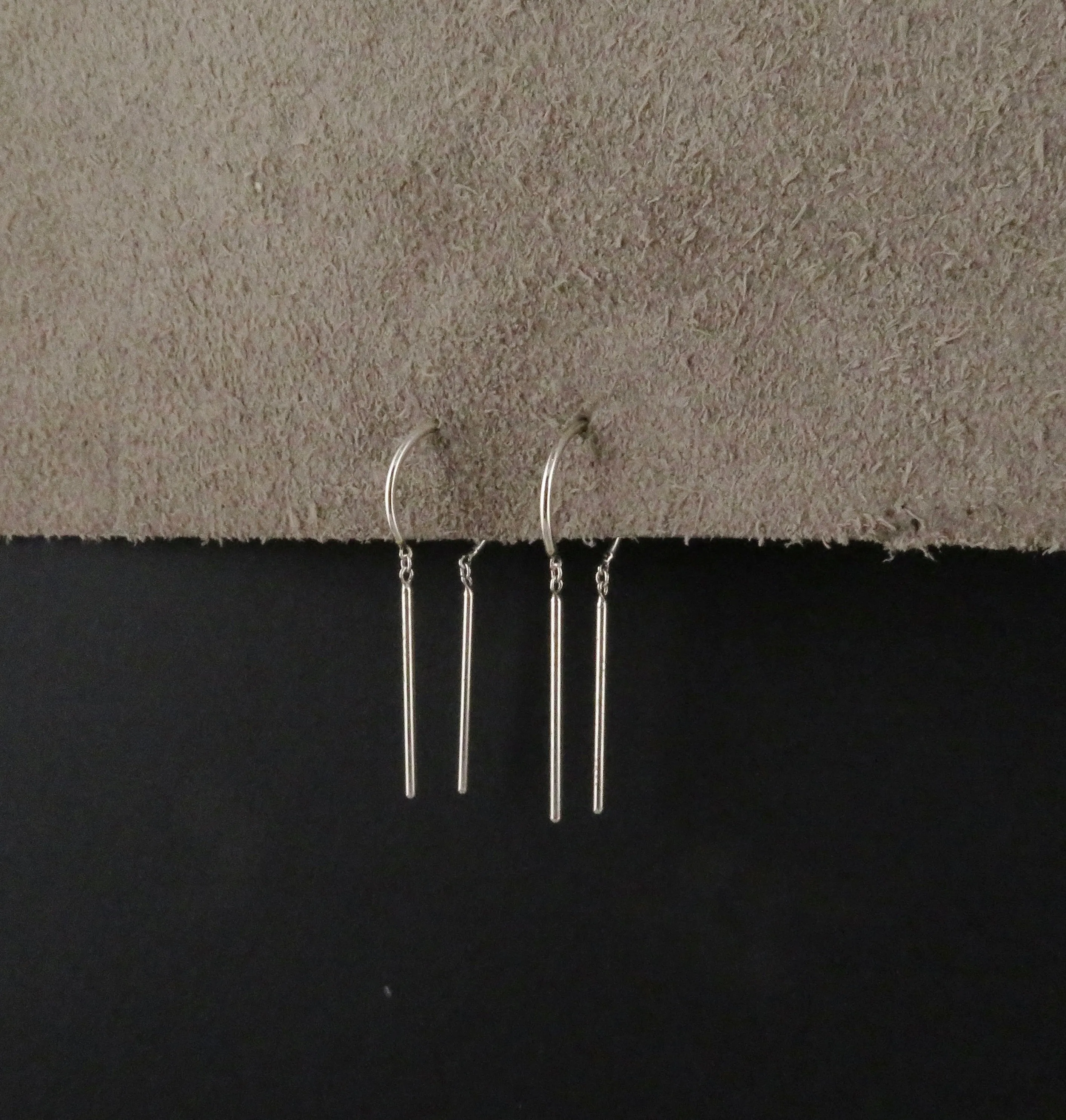 Sterling 'Chime' Threader Earrings
