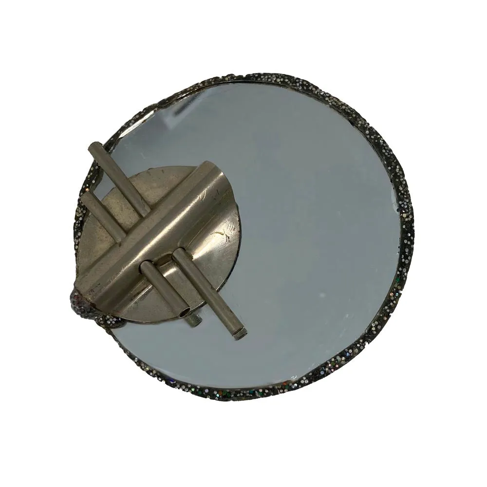 SUB-SERENE SILVER MIRROR BROOCH