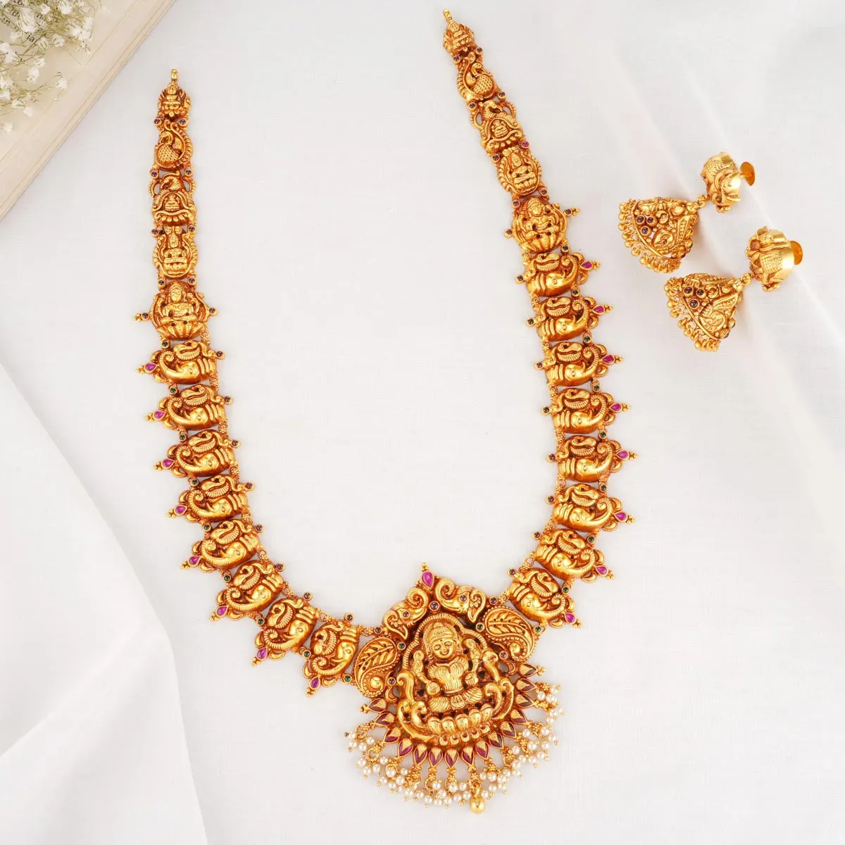 Sugirtha Long Necklace Set