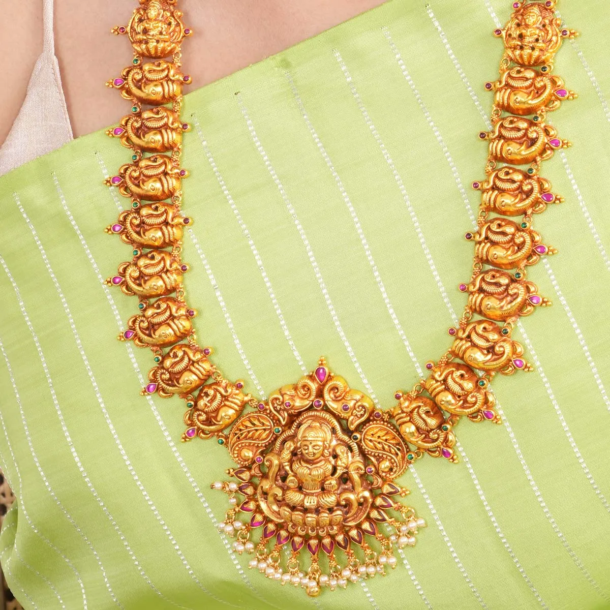 Sugirtha Long Necklace Set