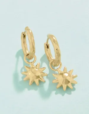 SUNSHINE CONVERTIBLE HOOP EARRINGS