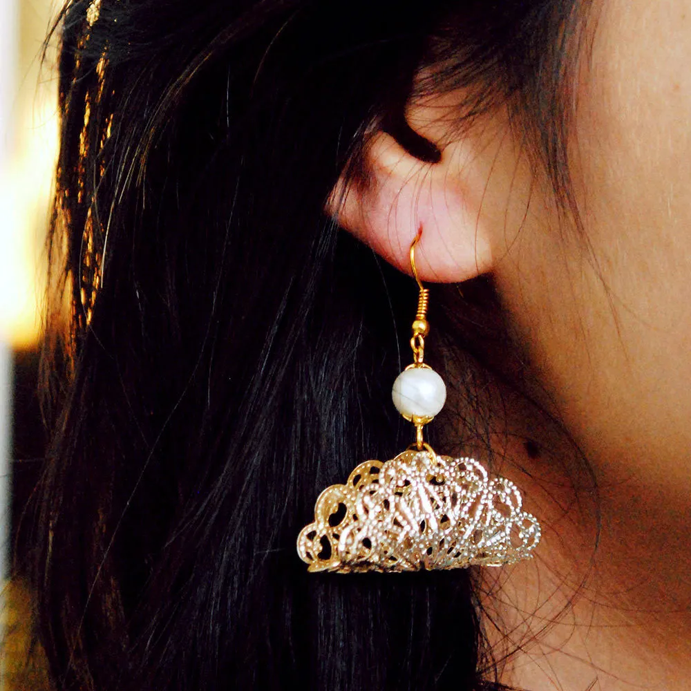 Taco Filigree Earrings