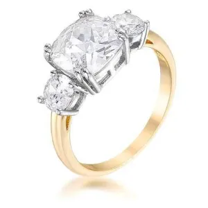 The Cushion Cut Royal Ring