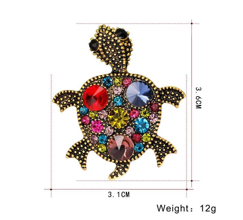 Turtle Brooches