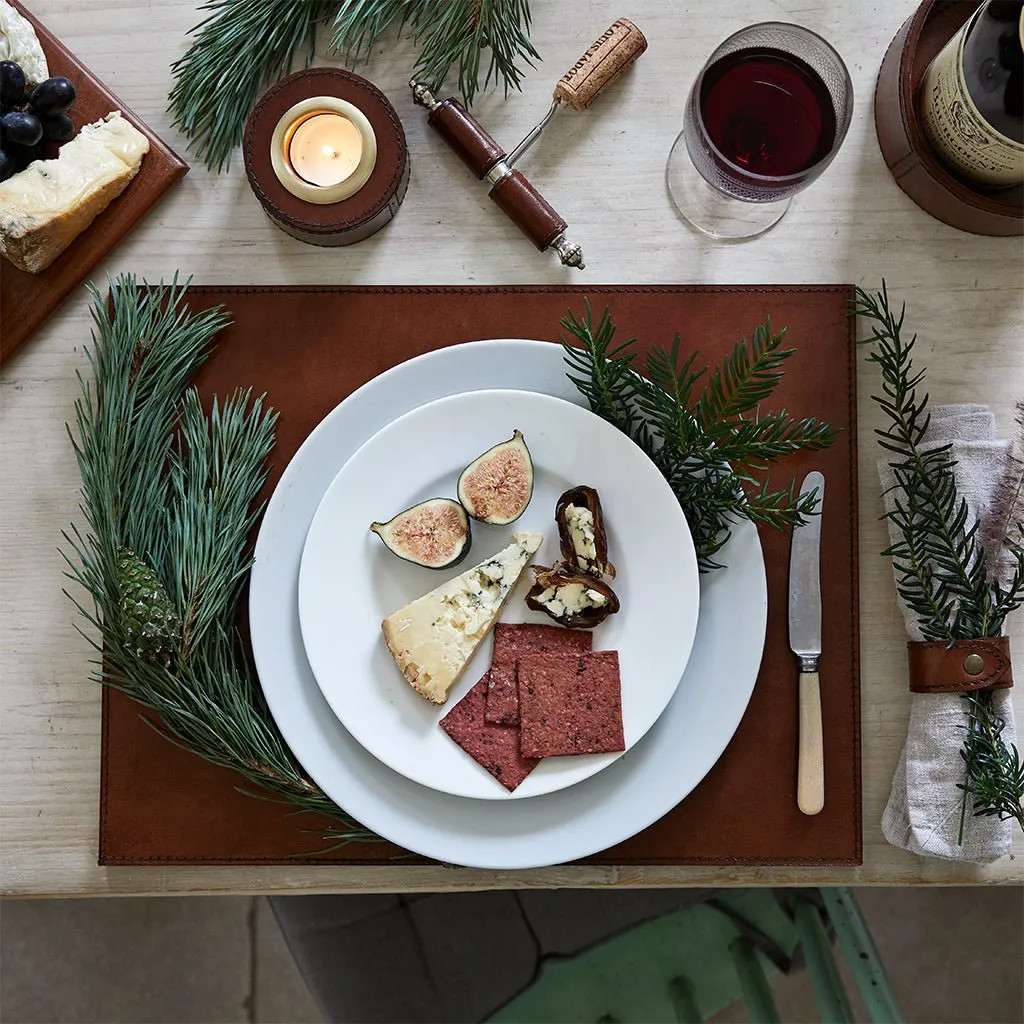 Ultimate Leather Place Setting For Six