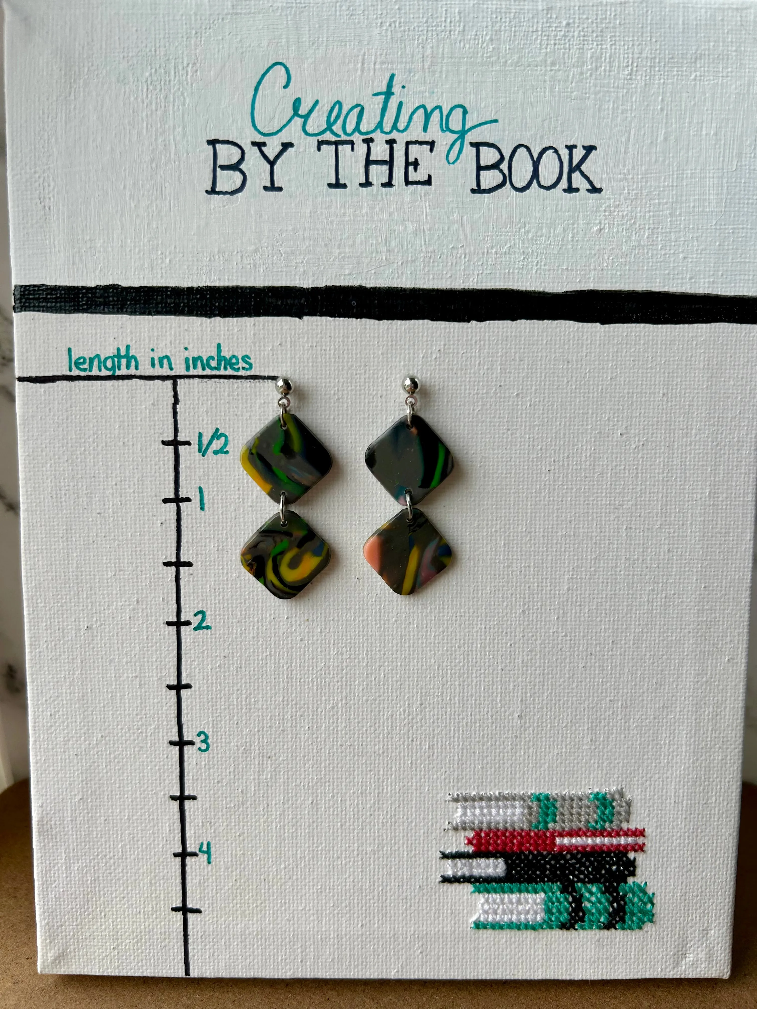 Upcycled Emily Earrings