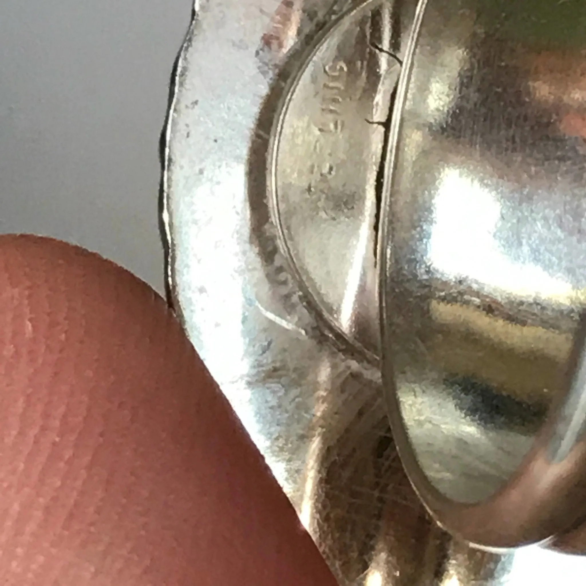 Upcycled Sterling Silver Ring. Sterling Silver Dome Ring. Recycled Estate Jewelry
