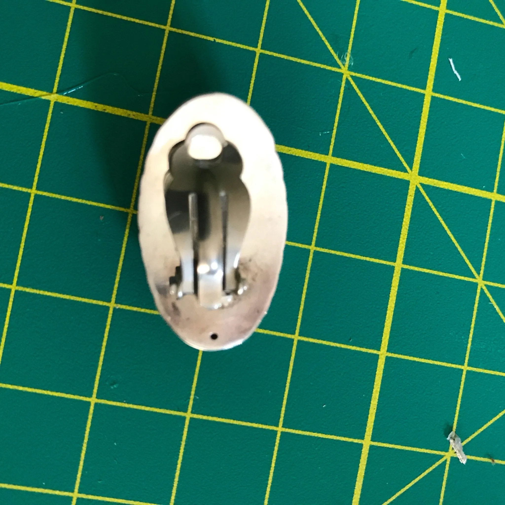 Upcycled Sterling Silver Ring. Sterling Silver Dome Ring. Recycled Estate Jewelry