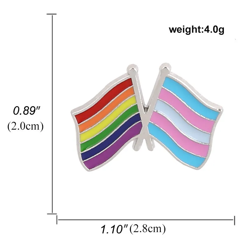Wholesale Brooch Personality Creative American Map Oil Drip Alloy Brooch MOQ≥2 JDC-BC-baif002
